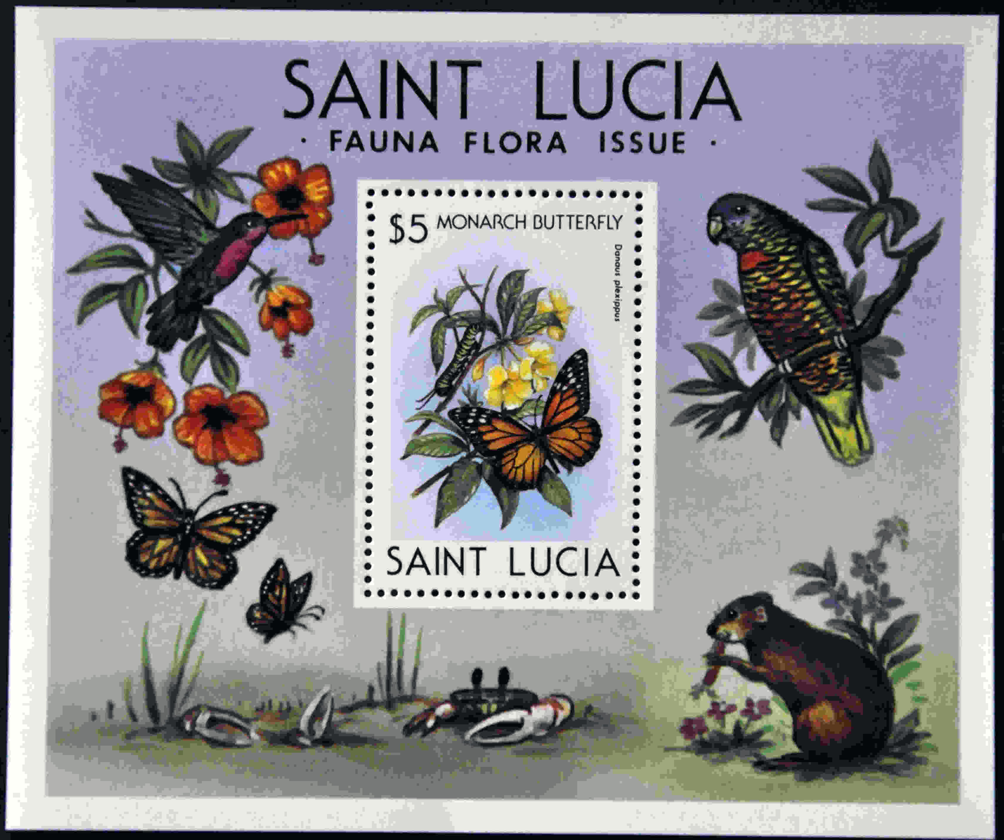 Postage Stamp: St. Lucia (unknown) image