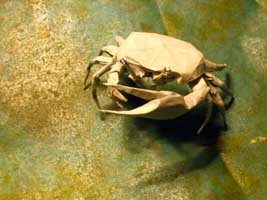 Origami Male Fiddler Crab thumbnail